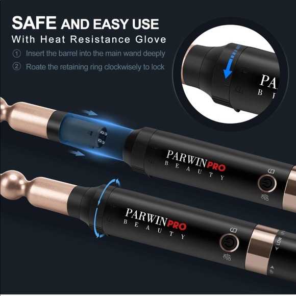 Parwin Pro Curling Iron - Picture 2 of 6